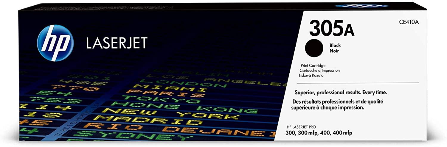 HP 305A Black Original LaserJet Toner Cartridge - CE410A - eBuy UAE